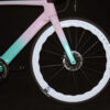 Meihanda road bike carbon wheel 700C wheelset disc brake drop bar axle 50mm thick carbon wheel