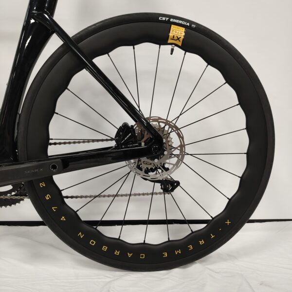 Meihanda road bike carbon wheel 700C wheelset disc brake drop bar axle 50mm thick carbon wheel