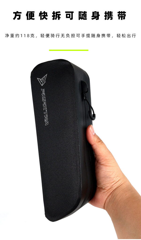 Front frame bag for bicycle