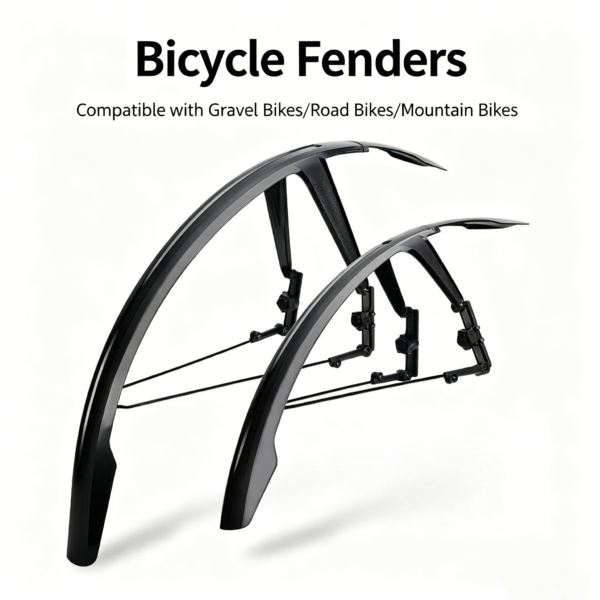 Gravel Road Bike with Full-Coverage Fenders