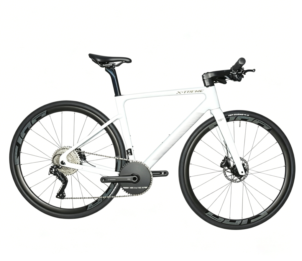 Meihanda Lucky Carbon Fiber Flat Handlebar Road Bike
