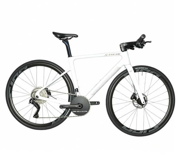 Meihanda Lucky Carbon Fiber Flat Handlebar Road Bike