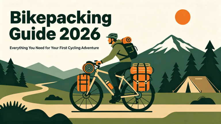 Bikepacking guide 2026 illustration